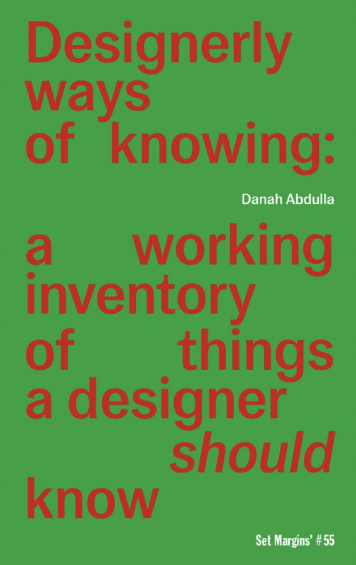 Designerly ways of knowing