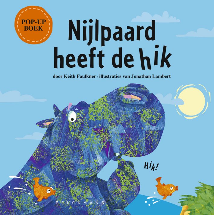 Nijlpaard heeft de hik