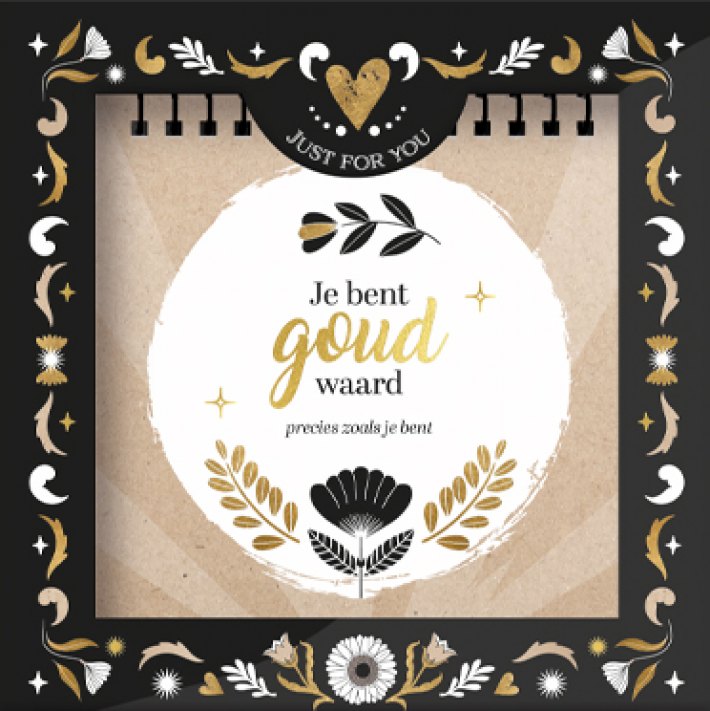 Just for you - Je bent goud waard