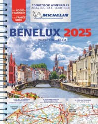 MICHELIN WEGENATLAS BENELUX 2025