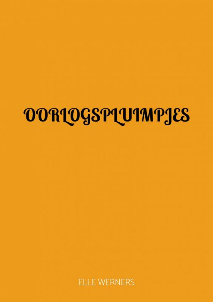 OORLOGSPLUIMPJES