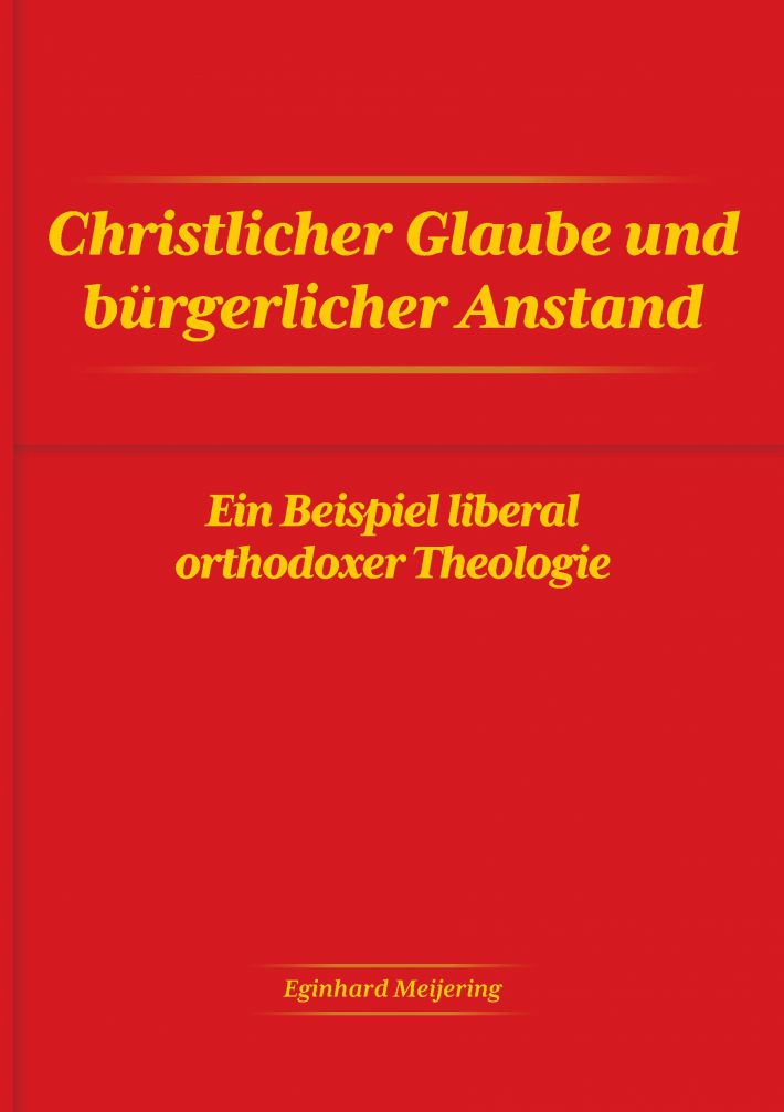 Christlicher Glaube und bürgerlicher Anstand