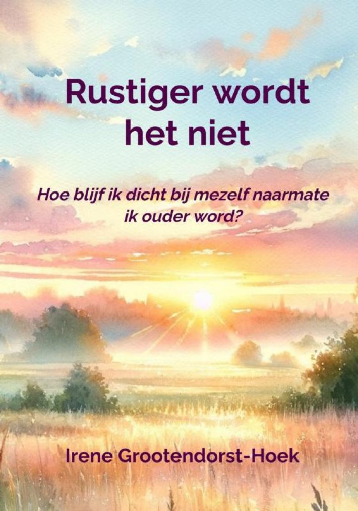 Rustiger wordt het niet