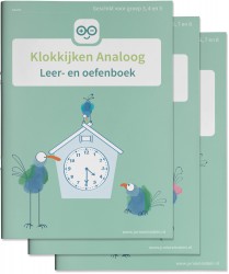 Klokkijken Oefenboeken Analoog en Digitaal