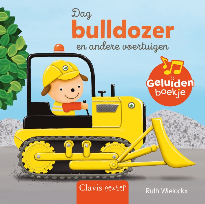 Dag bulldozer en andere voertuigen.