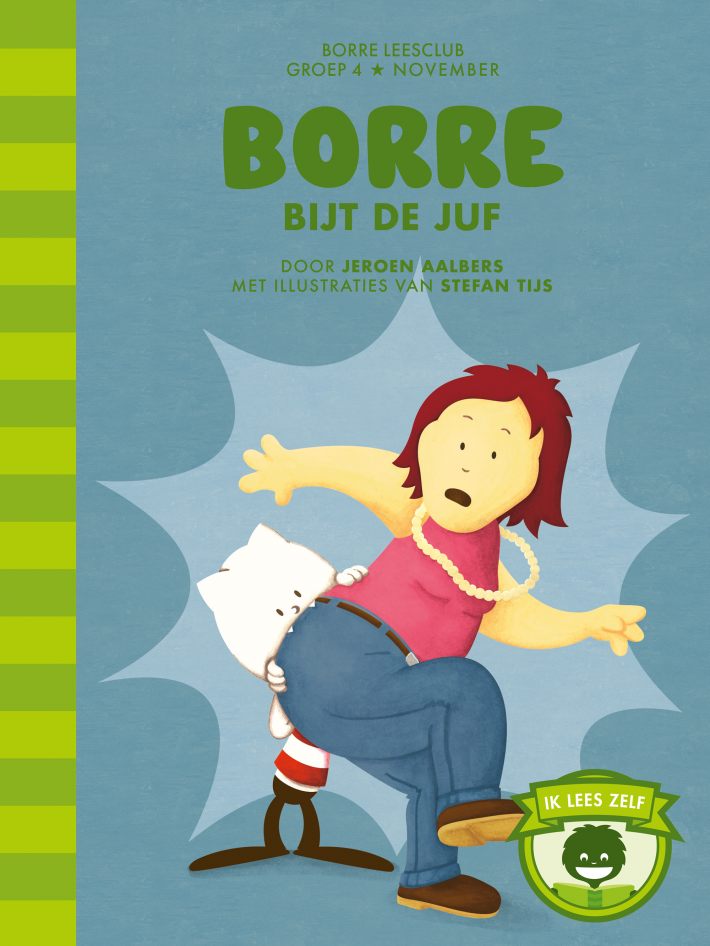 Borre bijt de juf