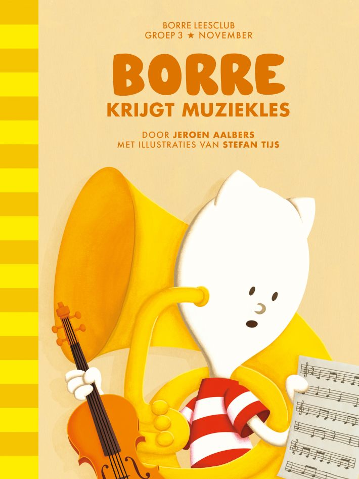 Borre krijgt muziekles