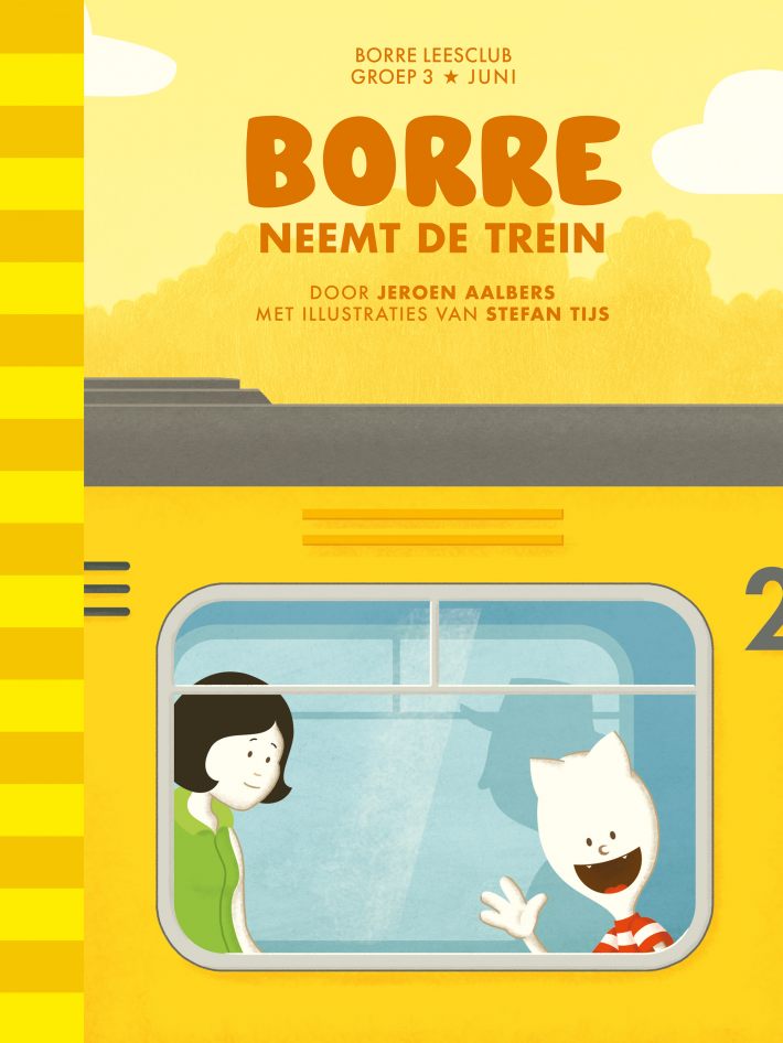 Borre neemt de trein