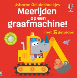 Meerijden op een graafmachine!