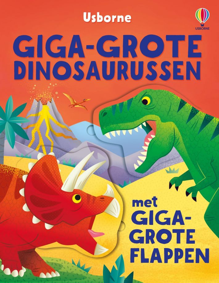 Giga-grote dinosaurussen met giga-grote flappen