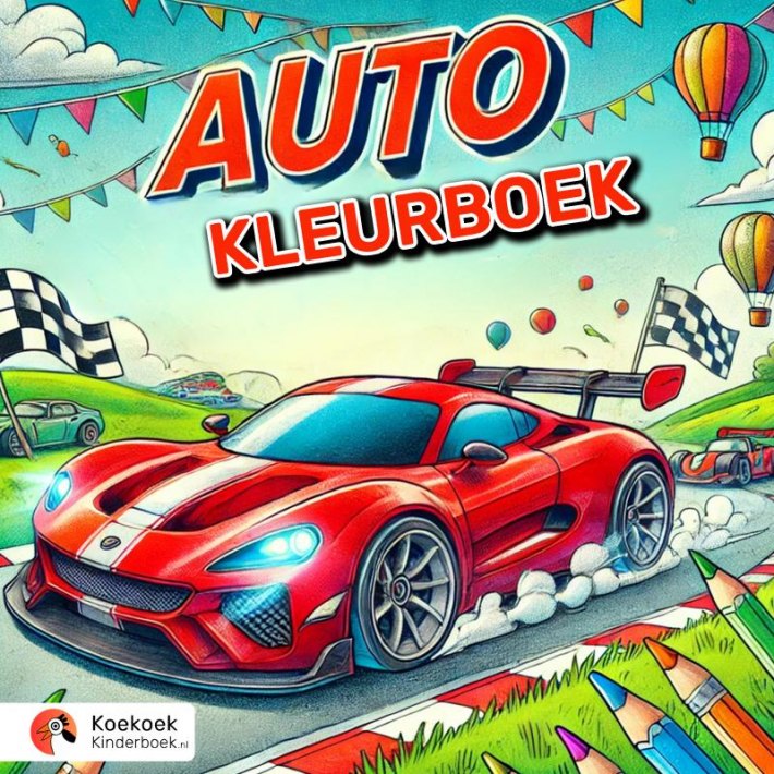 Het grote auto kleurboek