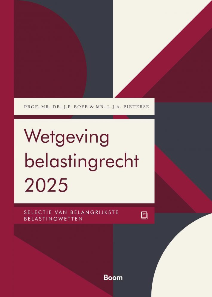 Wetgeving belastingrecht 2025