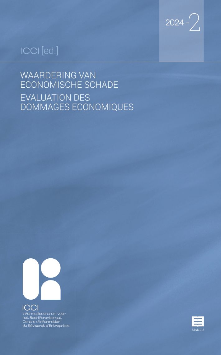 Waardering van economische schade - Évaluation des dommages économiques