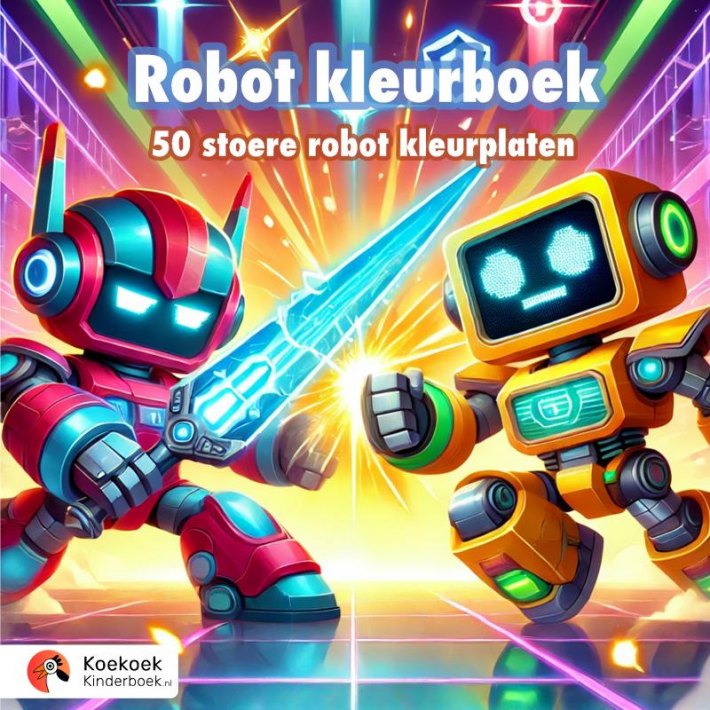 Robots kleurboek