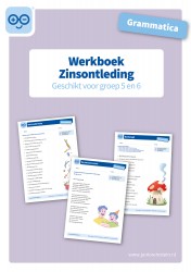 Zinsontleding Werkboek Grammatica voor groep 5 en 6