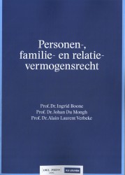 Personen-, familie- en familiaal vermogensrecht