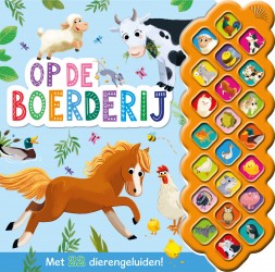 Op de boerderij - 22-geluidenboek