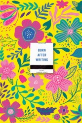 Burn After Writing (Floral 2.0)