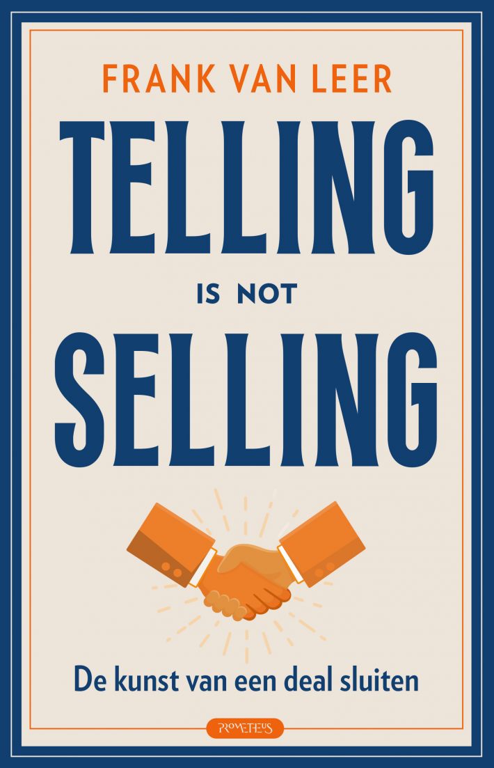 Telling is not selling