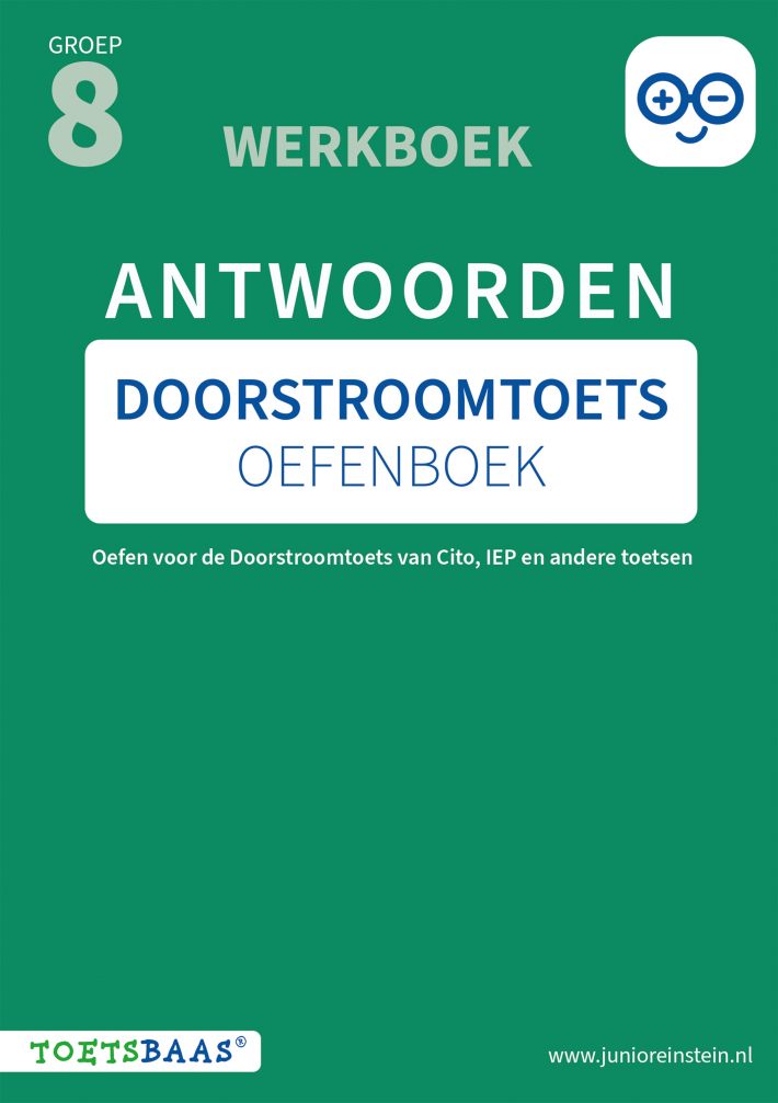 Doorstroomtoets Oefenboek – Antwoordenboek + Online video-uitleg