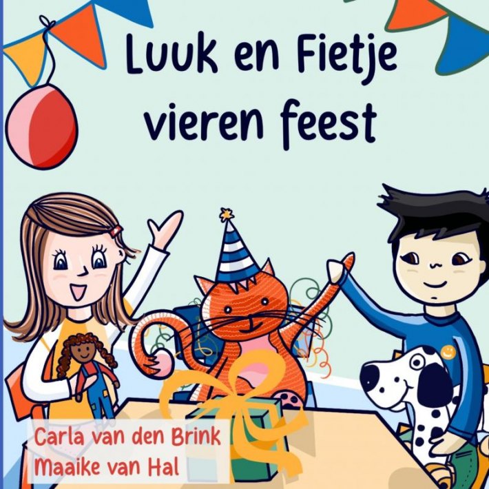 luuk en fietje vieren feest