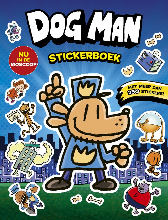 Dog Man stickerboek