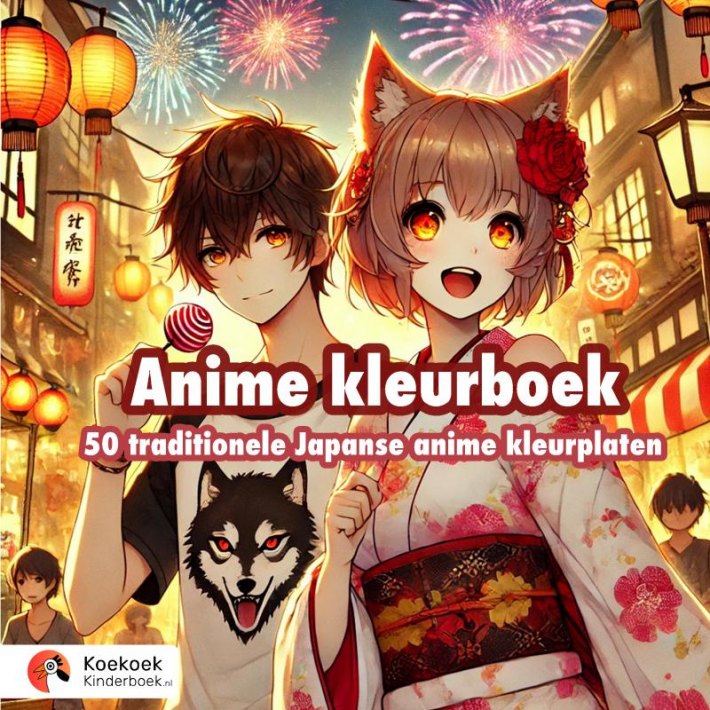 Anime Kleurboek