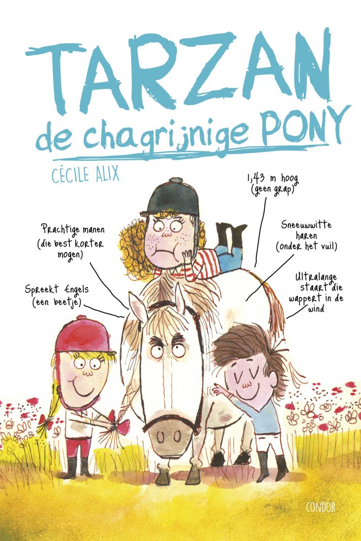 Tarzan, de chagrijnige pony