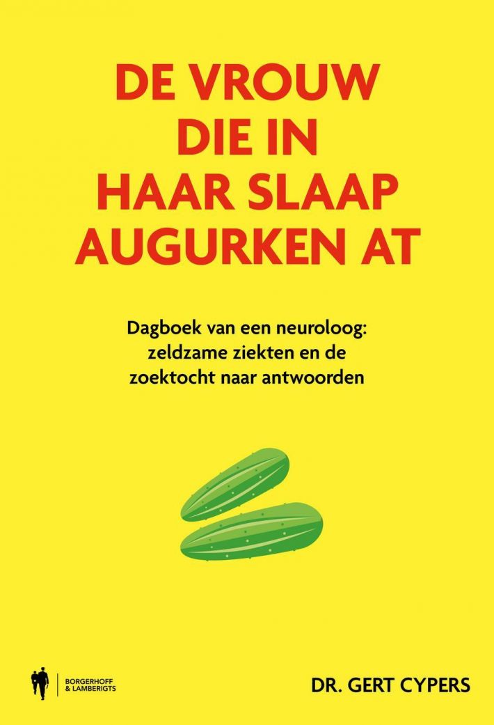 De vrouw die in haar slaap augurken at