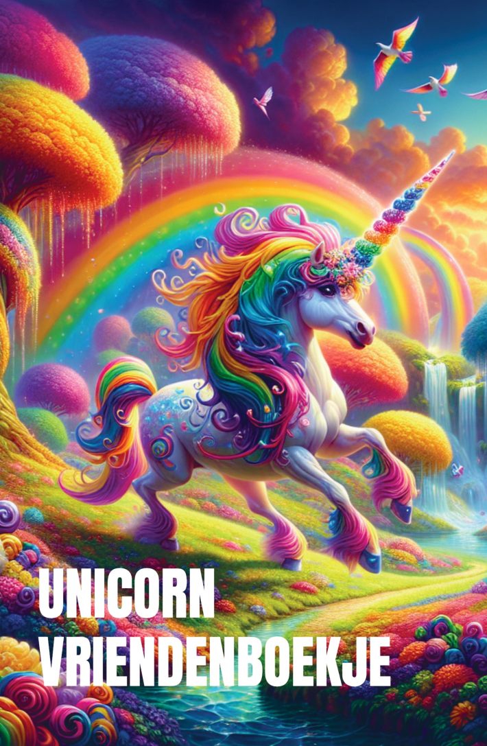 Unicorn Vriendenboekje Meisje