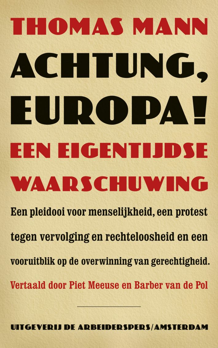 Achtung, Europa!