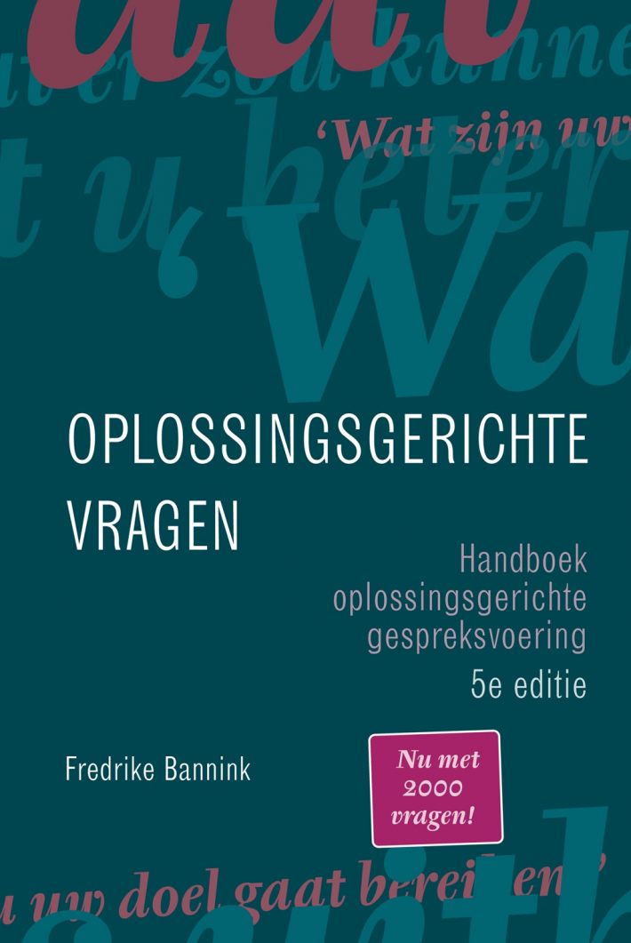 Oplossingsgerichte vragen, 5e editie