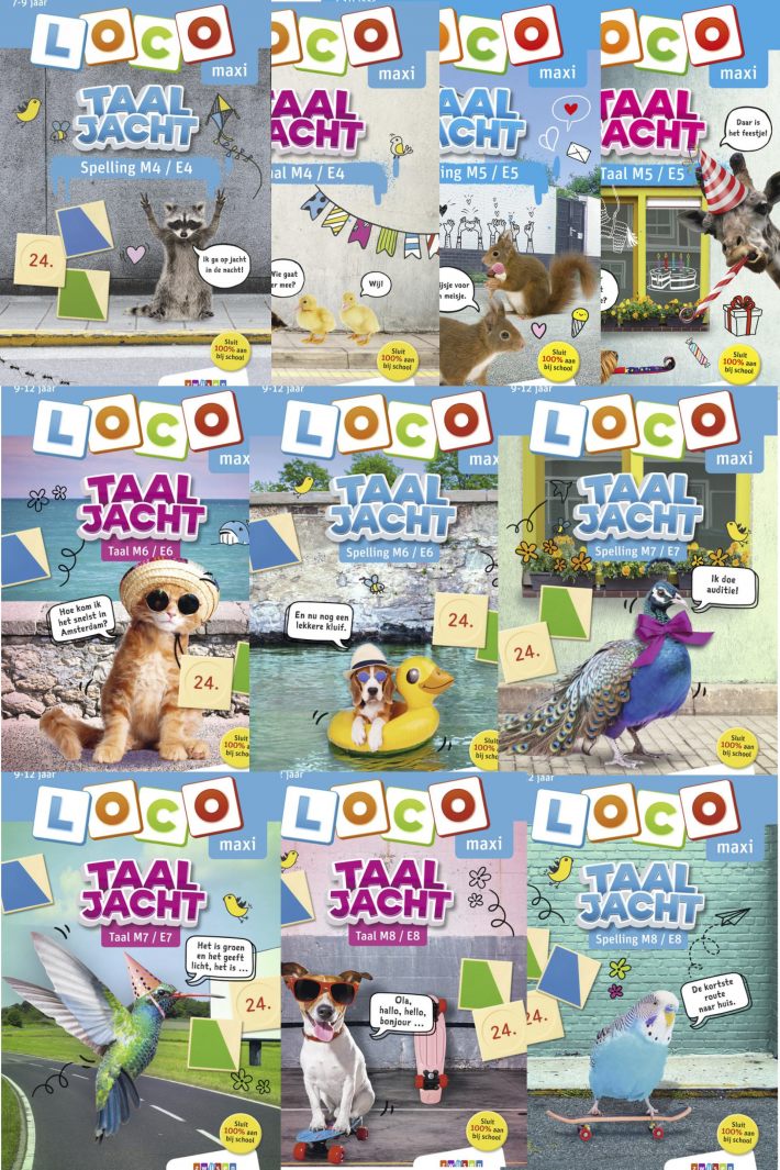 Loco maxi pakket Taaljacht (10 boekjes)