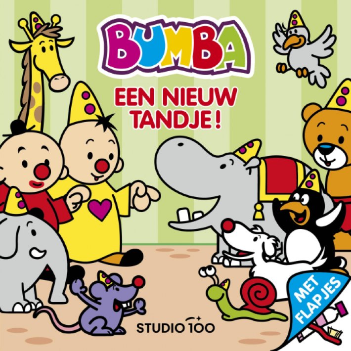 Bumba : kartonboek met flapjes - Nieuw tandje
