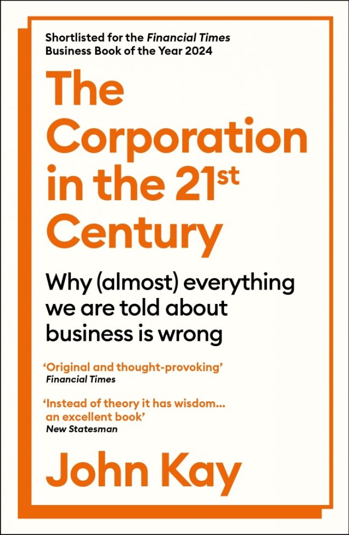 The Corporation in the Twenty-First Century