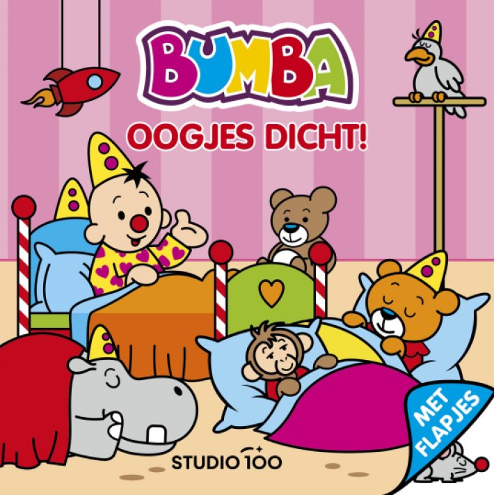 Bumba : kartonboek met flapjes - Oogjes dicht