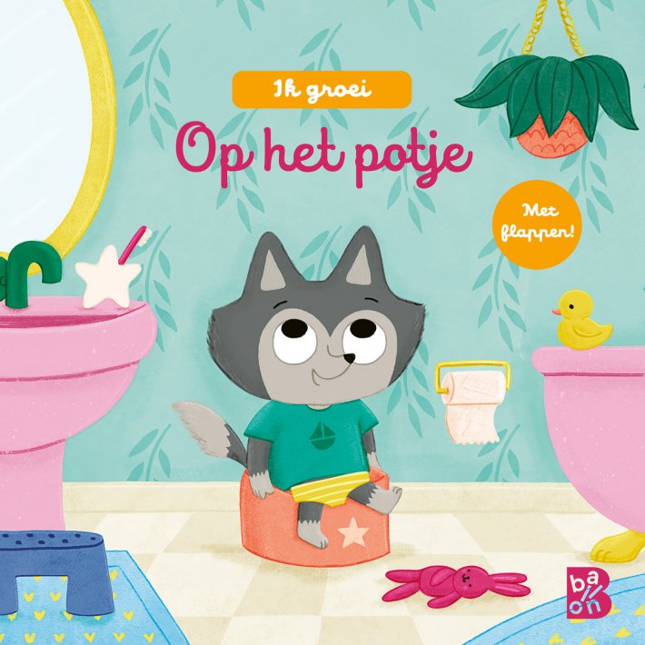 Ik groei: Op het potje (kartonboek)