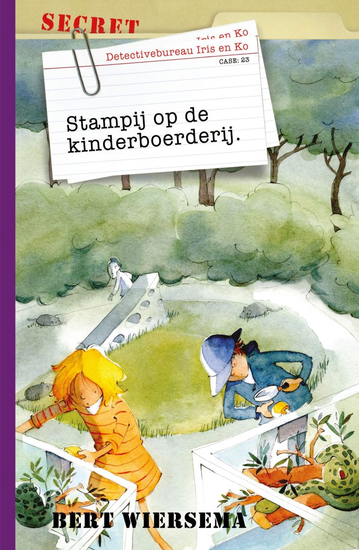 Detectivebureau Iris en Ko 23 – Stampij op de kinderboerderij