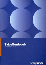 Tabellenboek niveau I, II en III
