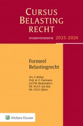 Cursus belastingrecht formeel belastingrecht