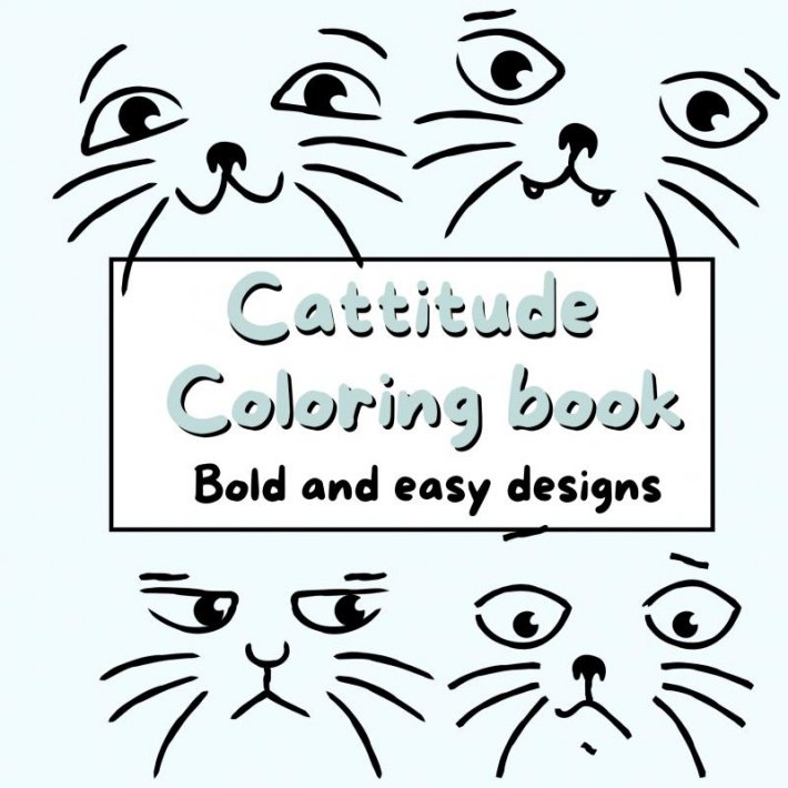 Cattitude Coloring Book