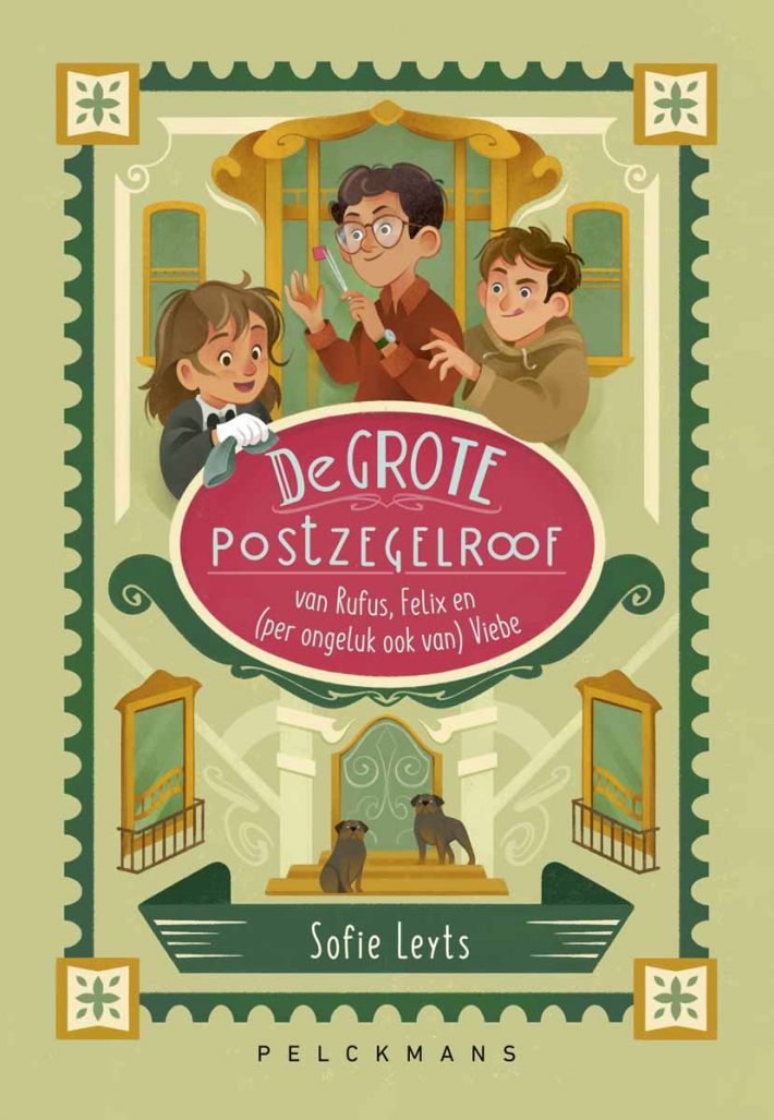 De grote postzegelroof van Rufus, Felix en (per ongeluk ook van) Viebe