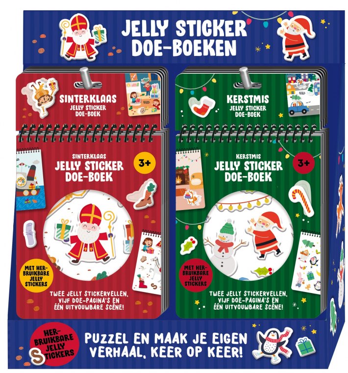Display Jelly sticker doe-boeken 2 x 6 ex.