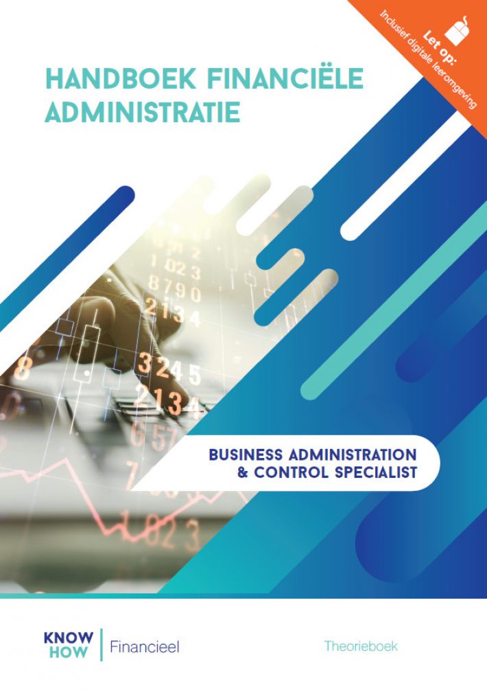 Handboek Financiele administratie incl. werkboek | editie 2024 | combipakket
