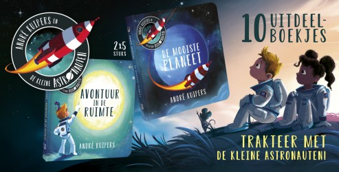 De kleine astronauten - uitdeelboekjes