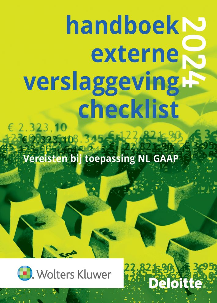 Handboek externe verslaggeving checklist
