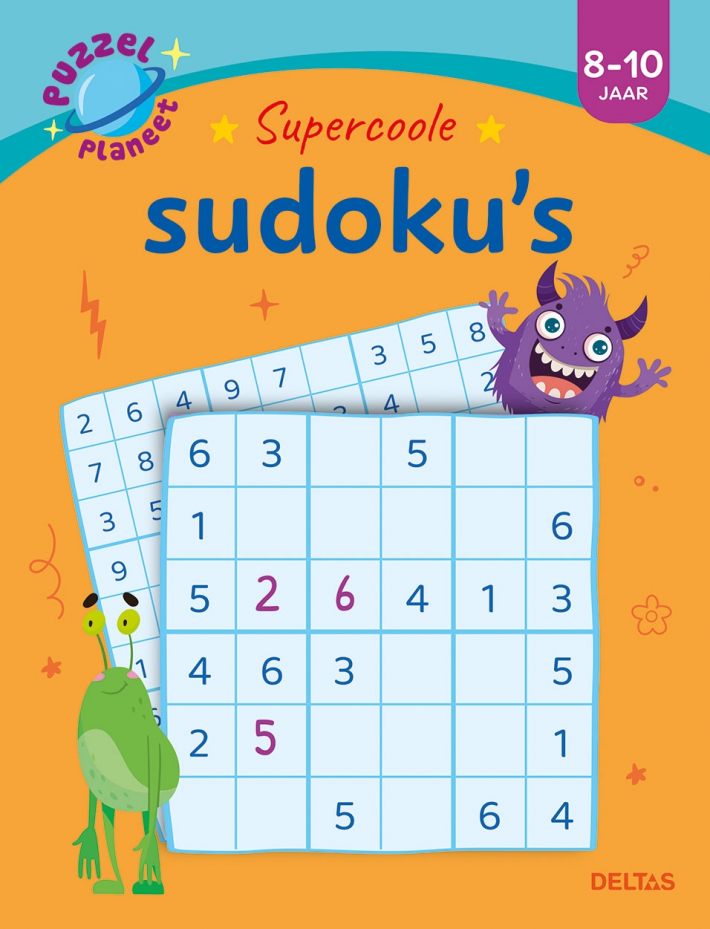 Puzzelplaneet - Superleuke sudoku's (8-10 j.)
