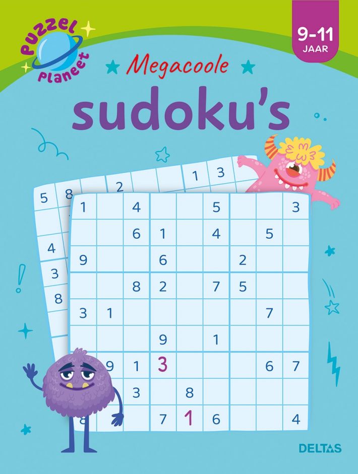 Puzzelplaneet - Megacoole sudoku's (9-11 j.)