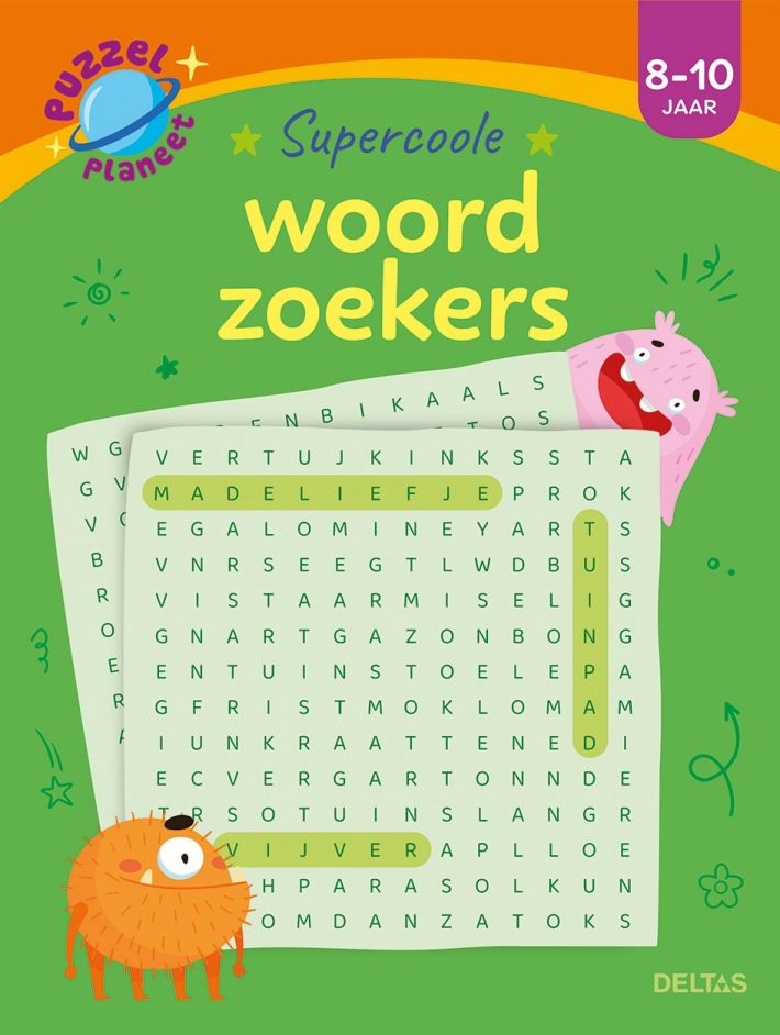 Puzzelplaneet - Supercoole woordzoekers (8-10 j.)