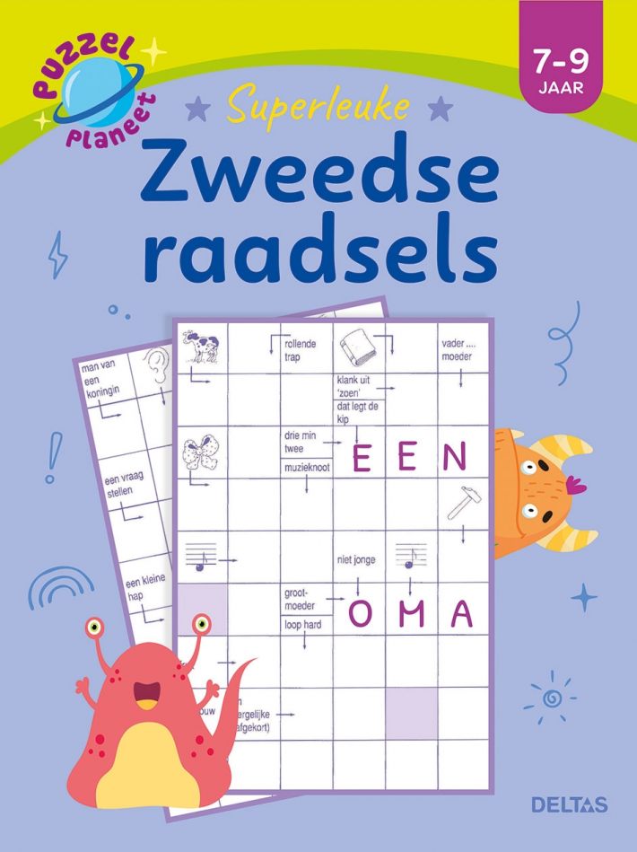 Puzzelplaneet - Superleuke zweedse raadsels (7-9 j.)